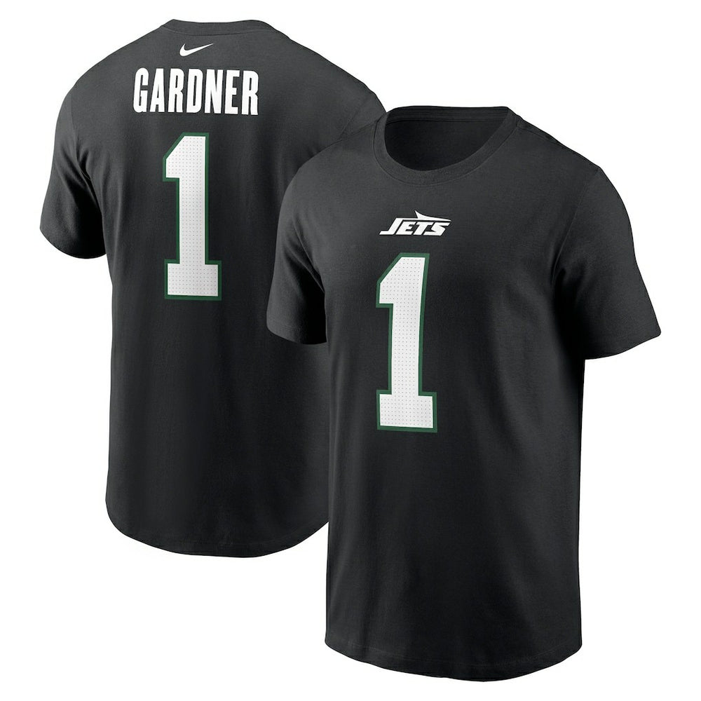 Ahmad Sauce Gardner  Name & Number T-Shirt - New York Jets