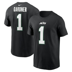Ahmad Sauce Gardner  Name & Number T-Shirt - New York Jets