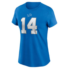 Amon-Ra St. Brown  Women's Player Name & Number T-Shirt - Detroit Lions