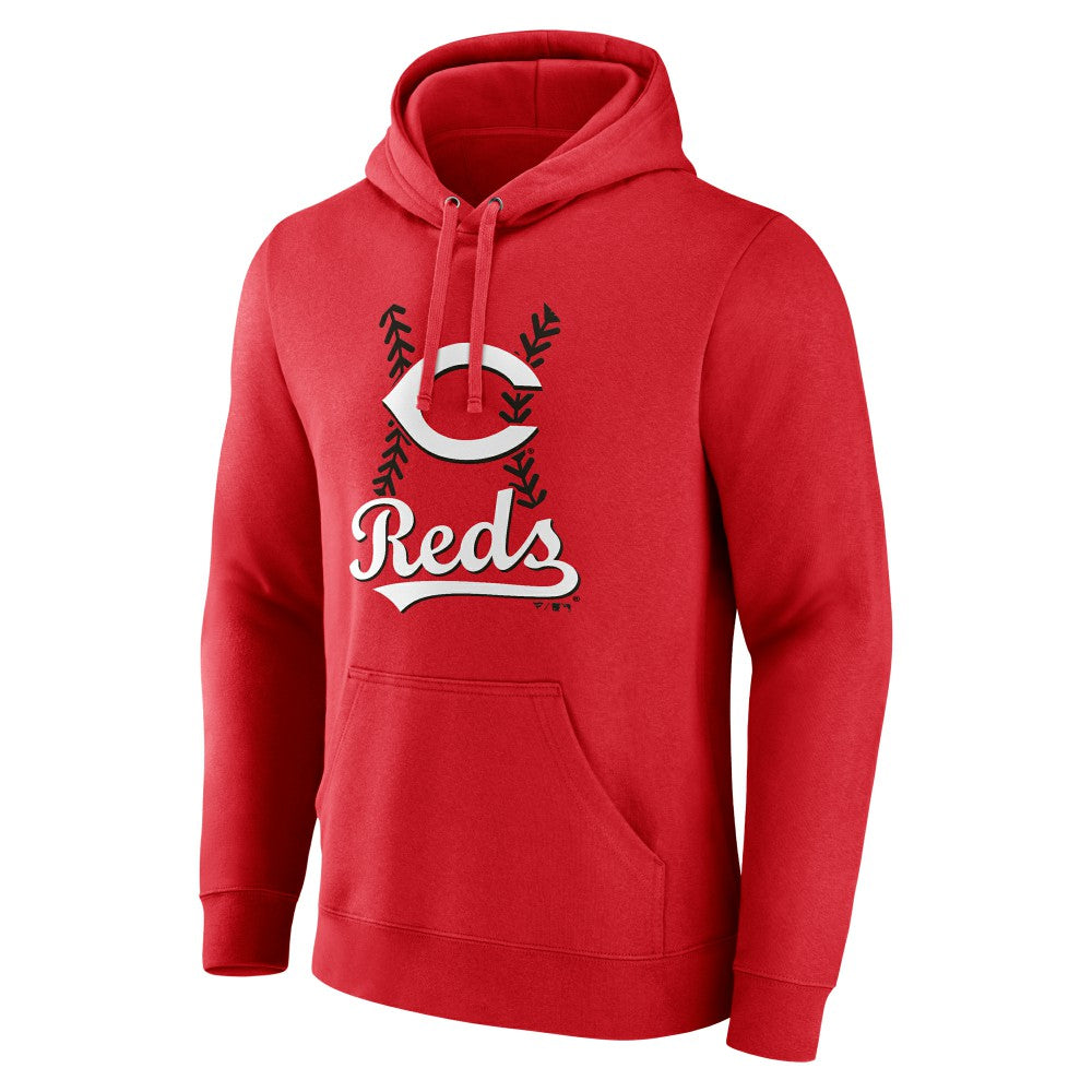 MLB Elly De La Cruz Cincinnati Reds Name & Number Fastball Pullover Hoodie