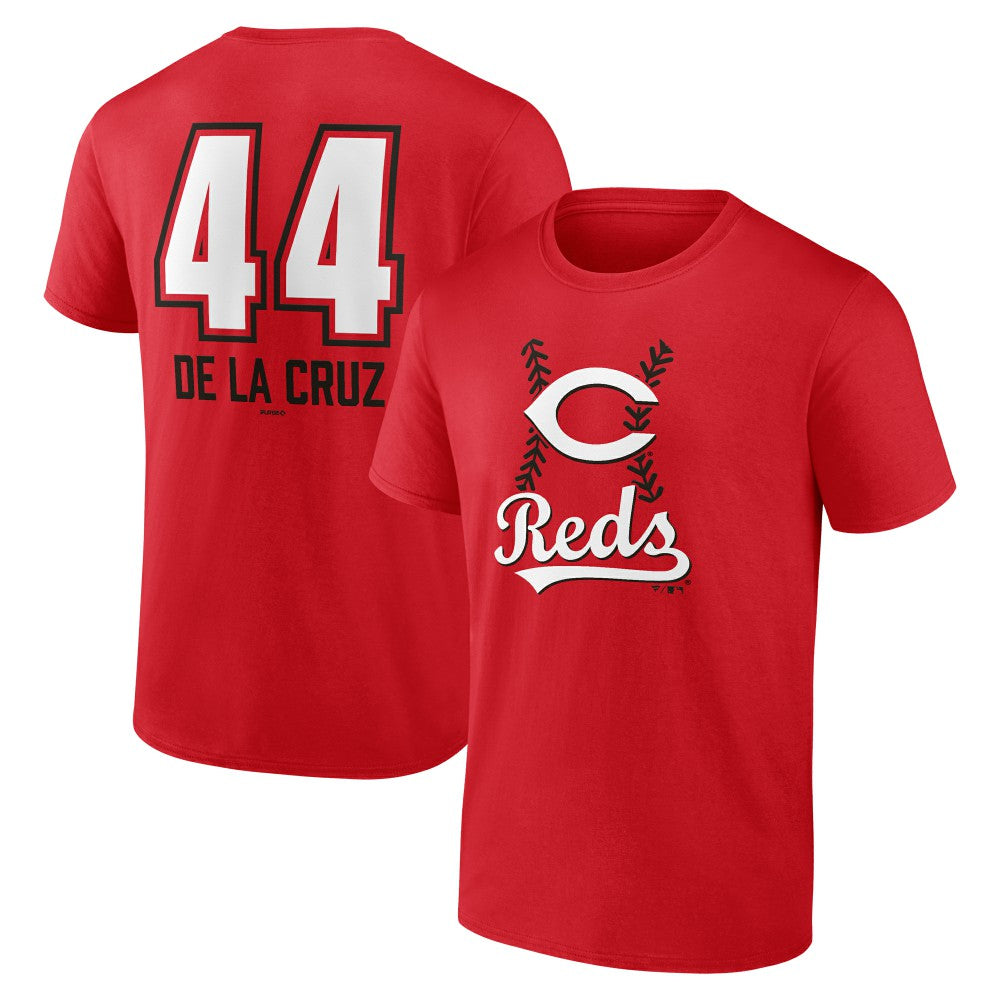 MLB Elly De La Cruz Cincinnati Reds Name & Number Fastball T-Shirt