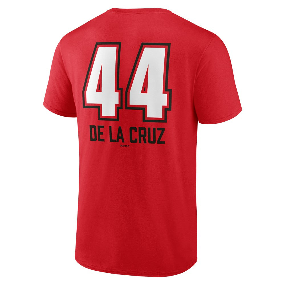 MLB Elly De La Cruz Cincinnati Reds Name & Number Fastball T-Shirt