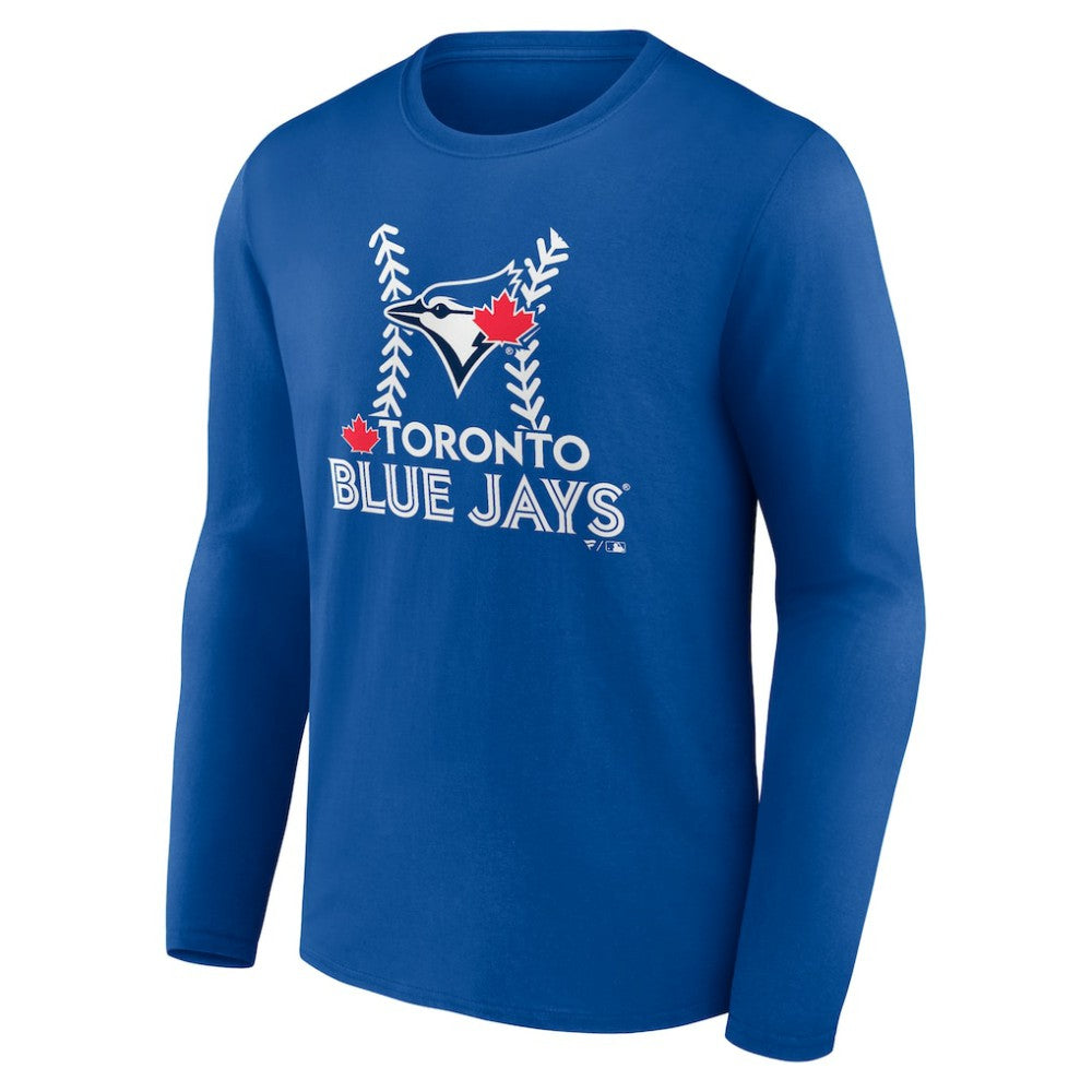MLB Vladimir Guerrero Jr. Toronto Blue Jays Name & Number Fastball Long Sleeve T-Shirt