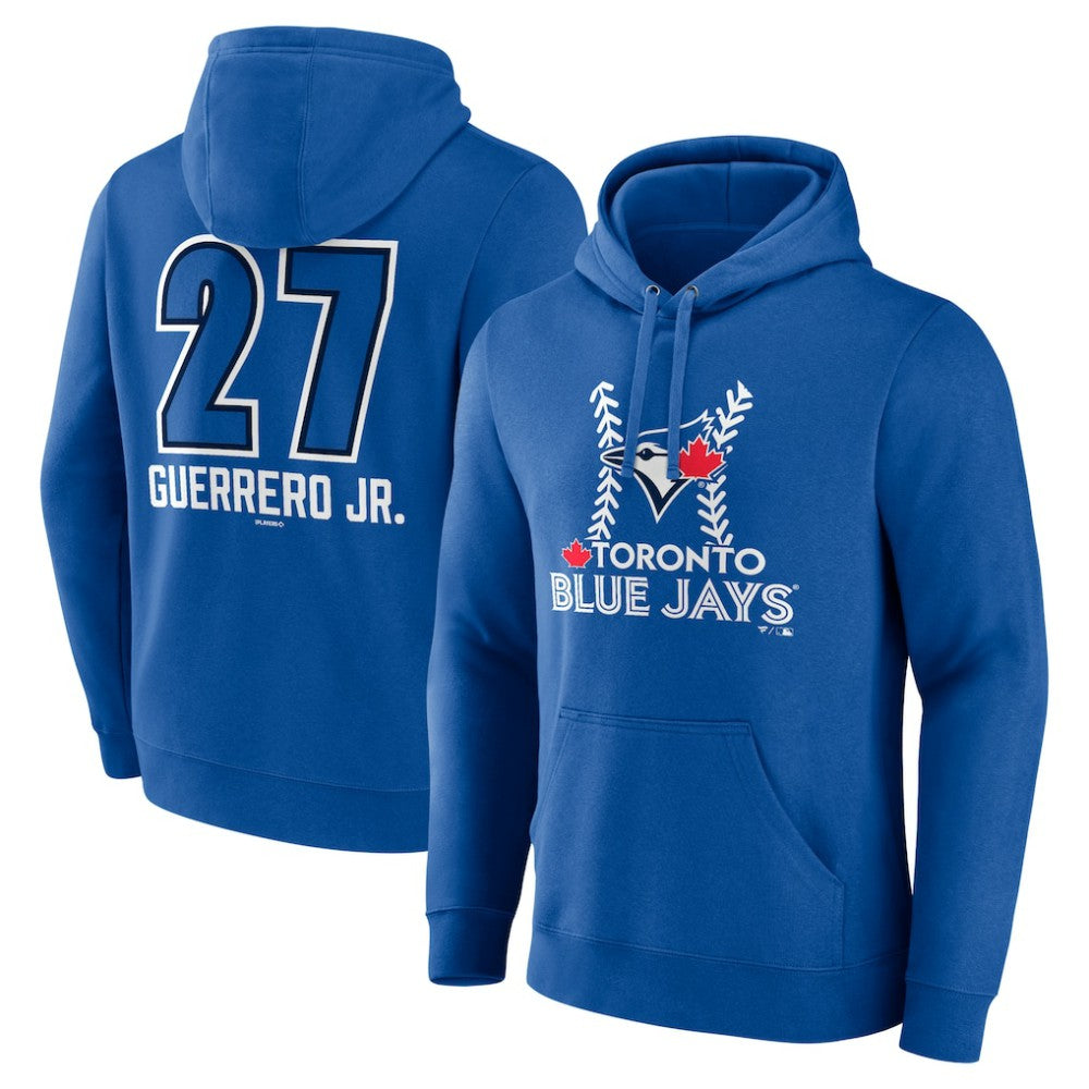 MLB Vladimir Guerrero Jr. Toronto Blue Jays Name & Number Fastball Pullover Hoodie