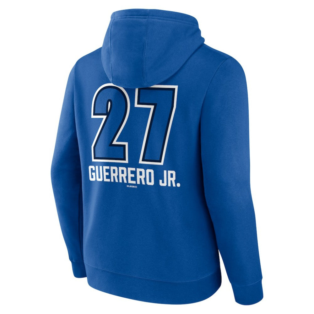 MLB Vladimir Guerrero Jr. Toronto Blue Jays Name & Number Fastball Pullover Hoodie