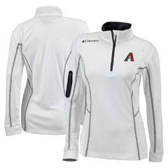 MLB Arizona Diamondbacks Columbia Women's Omni-Wick Shotgun Quarter-Zip Pullover Top