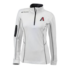 MLB Arizona Diamondbacks Columbia Women's Omni-Wick Shotgun Quarter-Zip Pullover Top