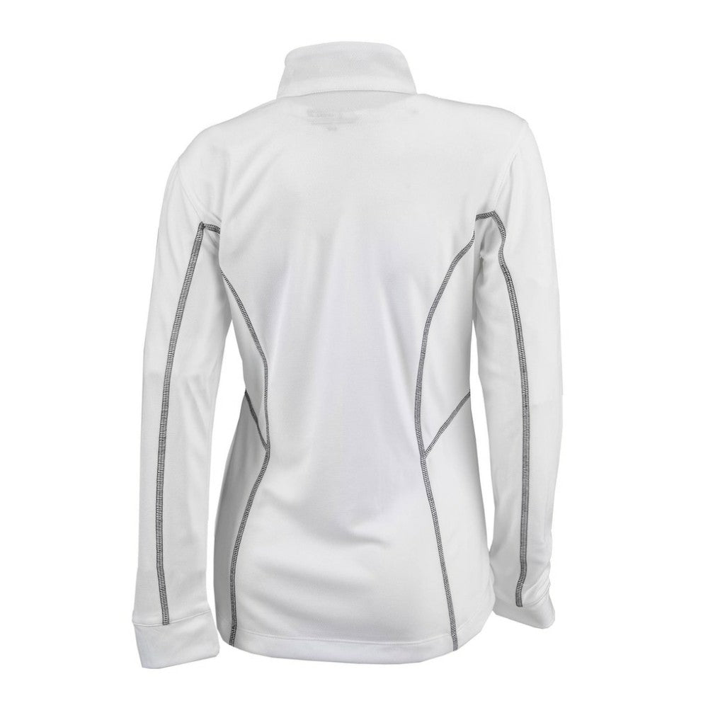 MLB Athletics Columbia Women's Omni-Wick Shotgun Quarter-Zip Pullover Top