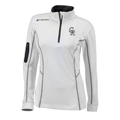 MLB Colorado Rockies Columbia Women's Omni-Wick Shotgun Quarter-Zip Pullover Top