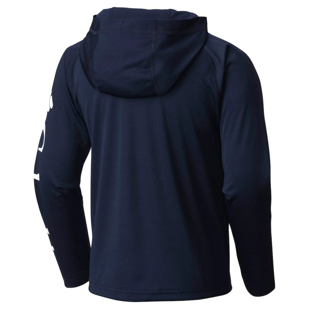 MLB Atlanta Braves Columbia Youth Terminal Tackle Long Sleeve Hoodie T-Shirt