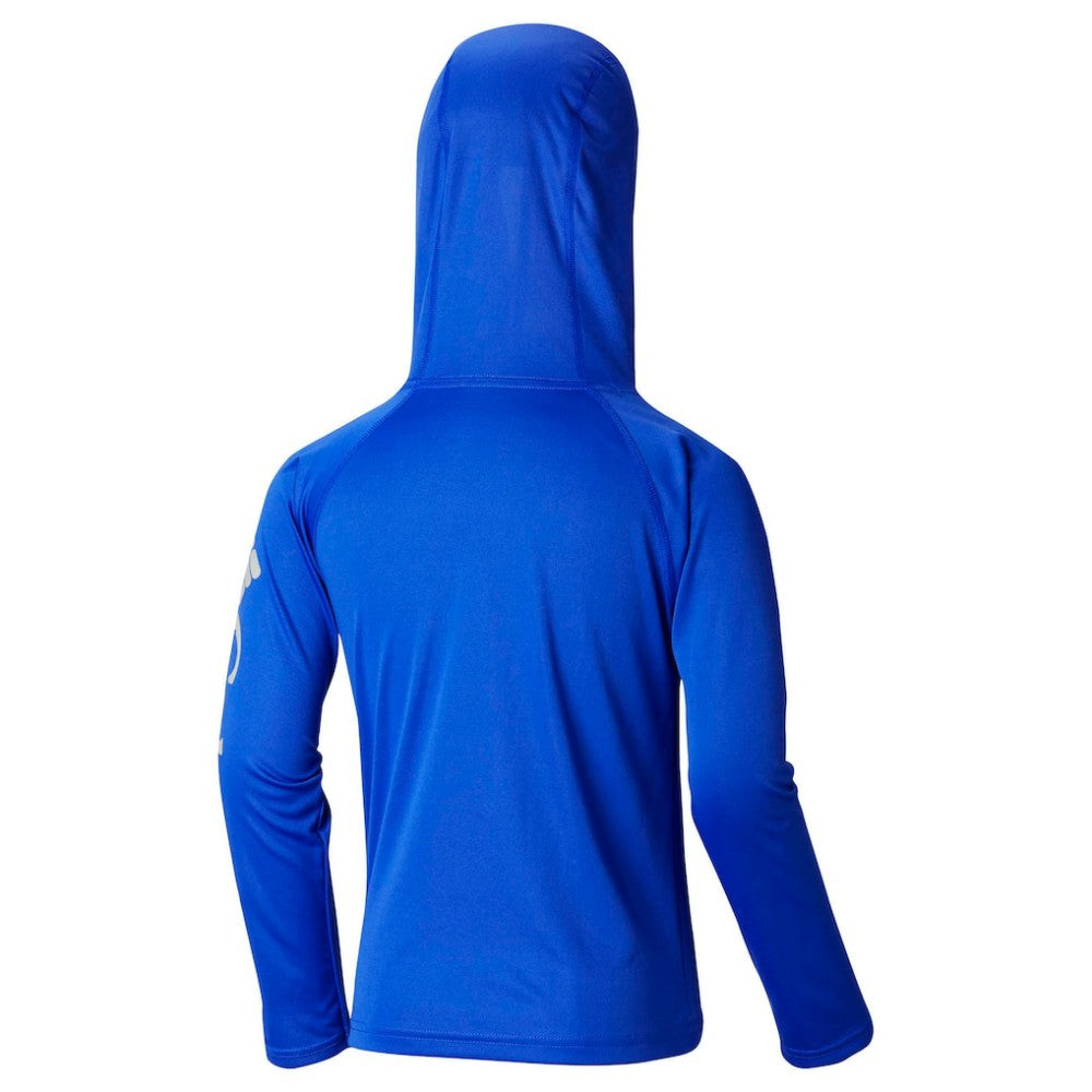 MLB Chicago Cubs Columbia Youth Terminal Tackle Long Sleeve Hoodie T-Shirt
