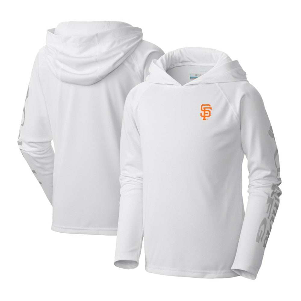 MLB San Francisco Giants Columbia Youth Terminal Tackle Long Sleeve Hoodie T-Shirt