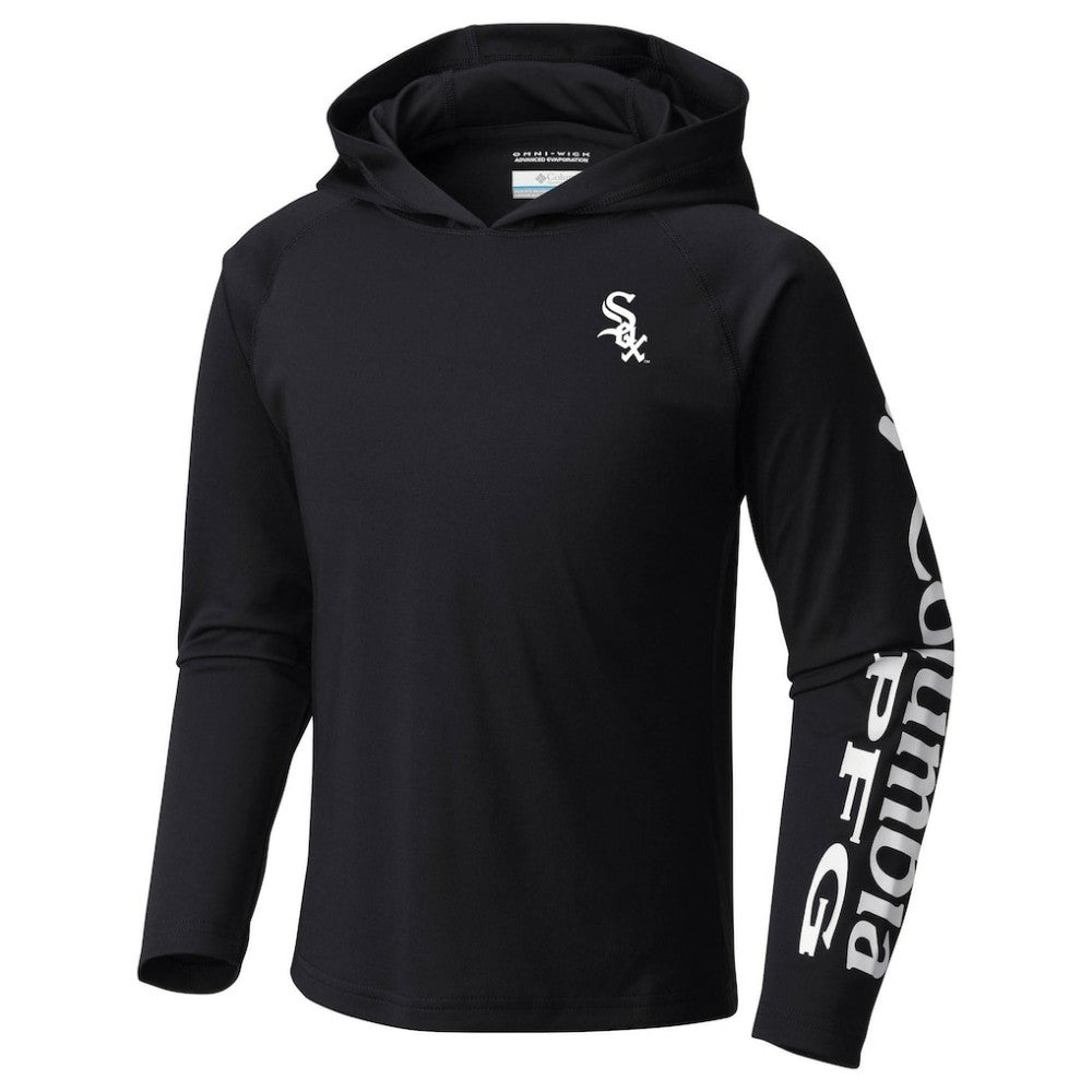MLB Chicago White Sox Columbia Youth Terminal Tackle Long Sleeve Hoodie T-Shirt