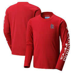 MLB St. Louis Cardinals Columbia Youth Terminal Tackle Long Sleeve T-Shirt