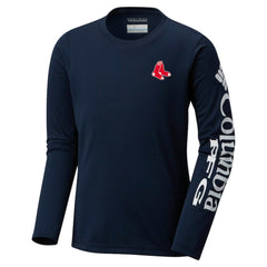 MLB Boston Red Sox Columbia Youth Terminal Tackle Long Sleeve T-Shirt