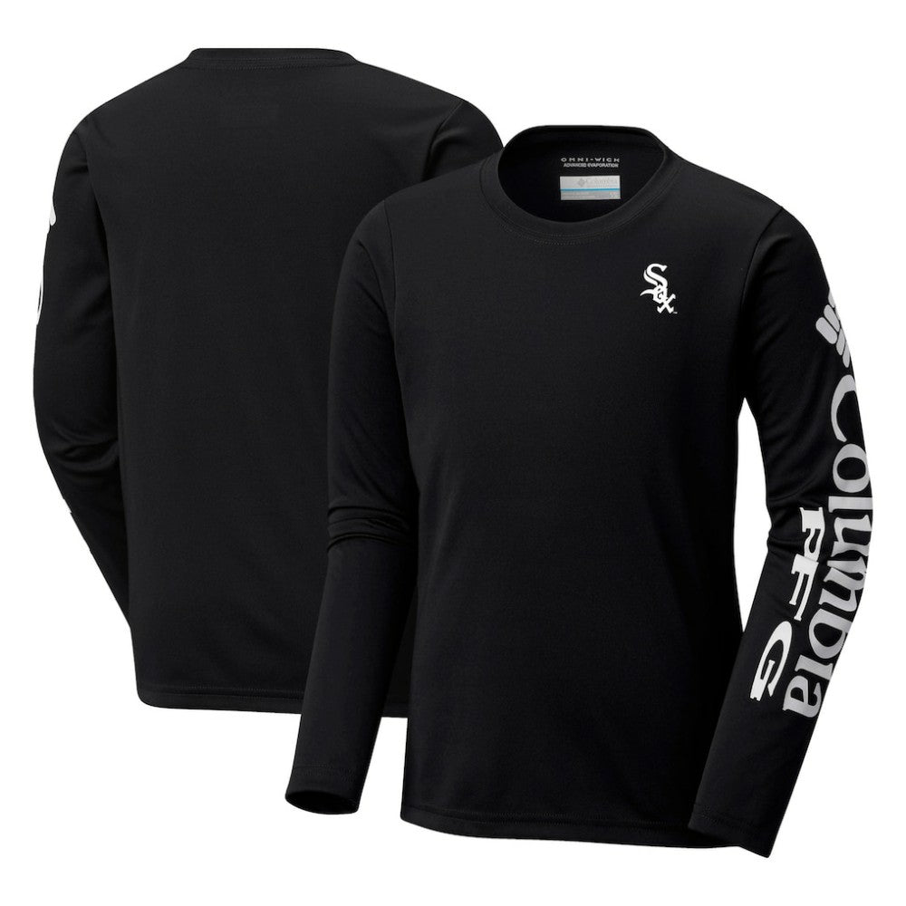 MLB Chicago White Sox Columbia Youth Terminal Tackle Long Sleeve T-Shirt