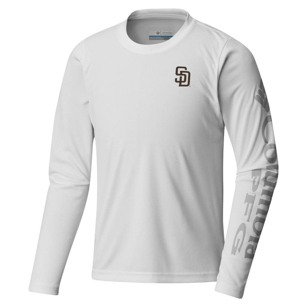 MLB San Diego Padres Columbia Youth Terminal Tackle Long Sleeve T-Shirt