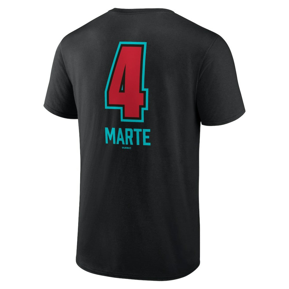 MLB Ketel Marte Arizona Diamondbacks Name & Number Fastball T-Shirt