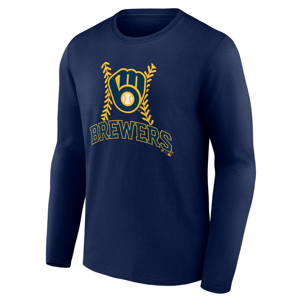 MLB Sal Frelick Milwaukee Brewers Name & Number Fastball Long Sleeve T-Shirt