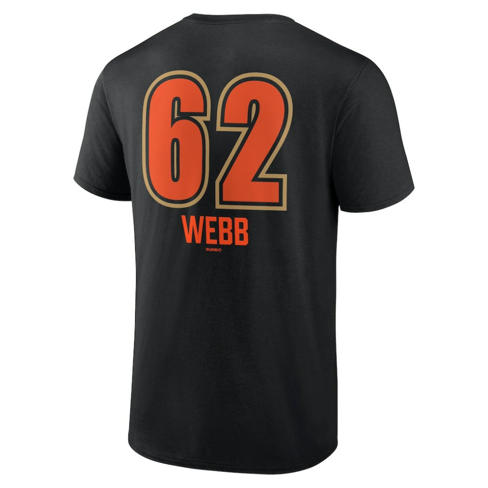 MLB Logan Webb San Francisco Giants Name & Number Fastball T-Shirt