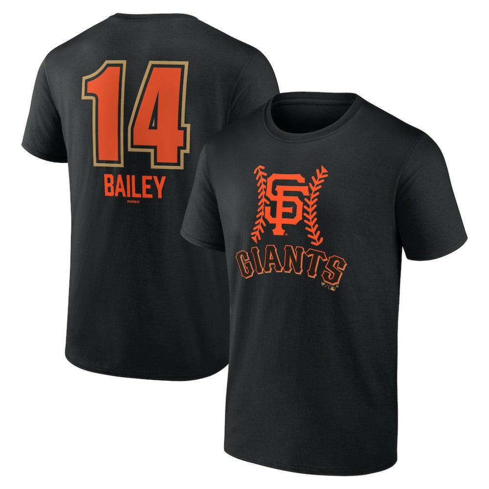MLB Patrick Bailey San Francisco Giants Name & Number Fastball T-Shirt