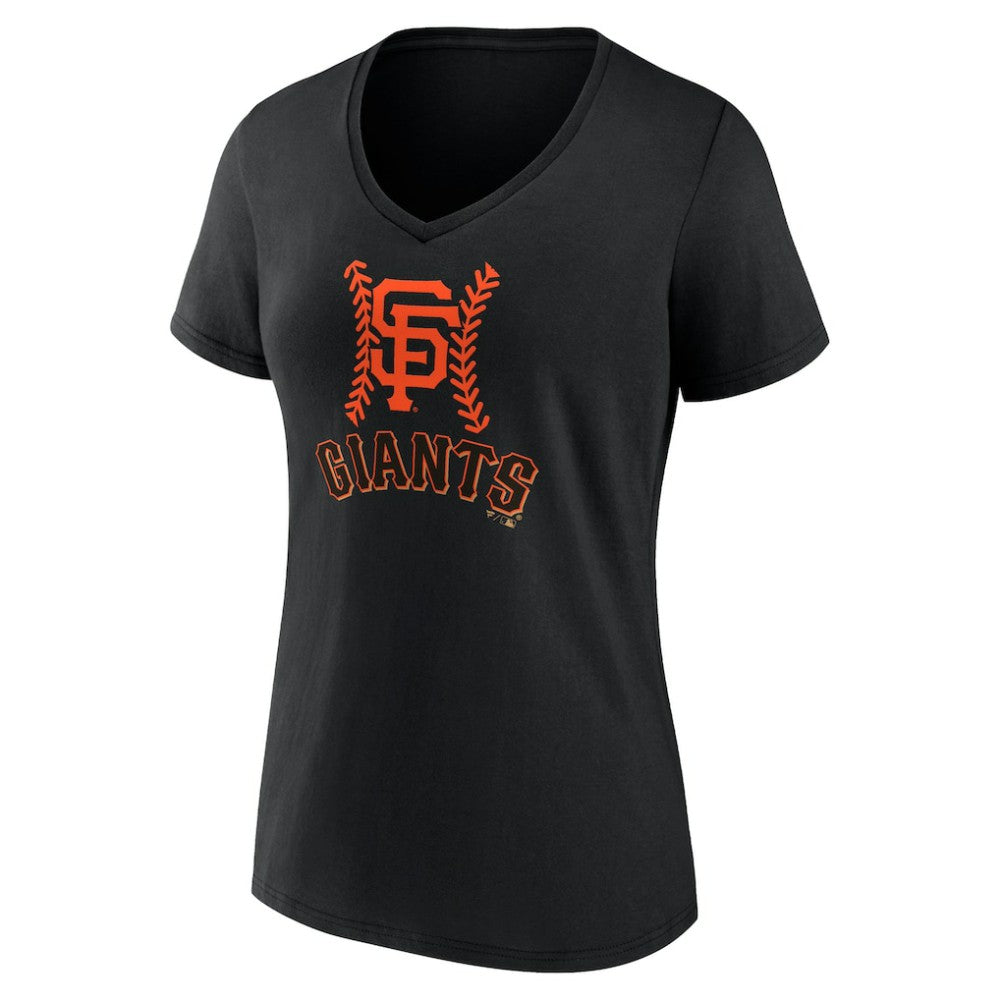 MLB Patrick Bailey San Francisco Giants Women's Name & Number Fastball V-Neck T-Shirt