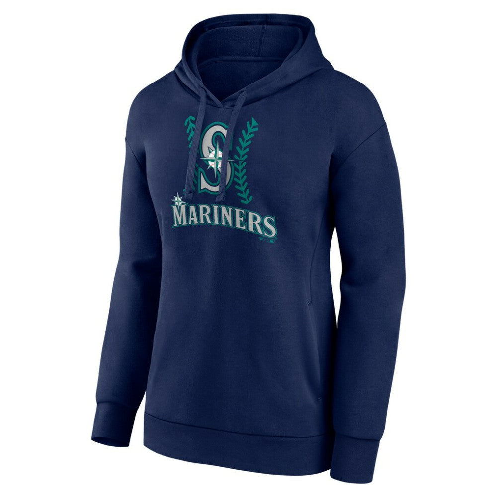 MLB J.P. Crawford Seattle Mariners Women's Name & Number Fastball Pullover Hoodie