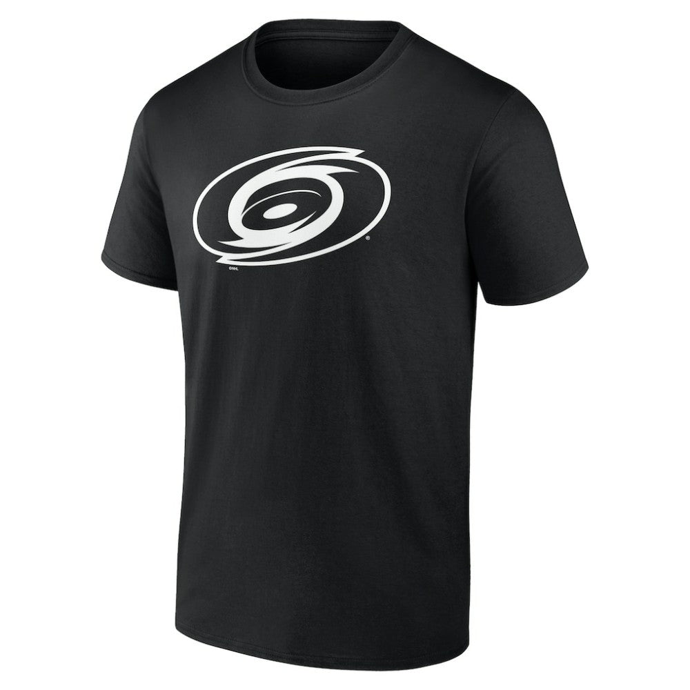 NHL Black Carolina Hurricanes Personalized Name & Number Monochrome T-Shirt