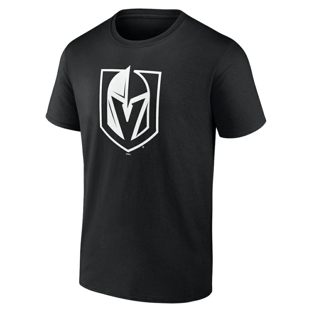 NHL Black Vegas Golden Knights Personalized Name & Number Monochrome T-Shirt