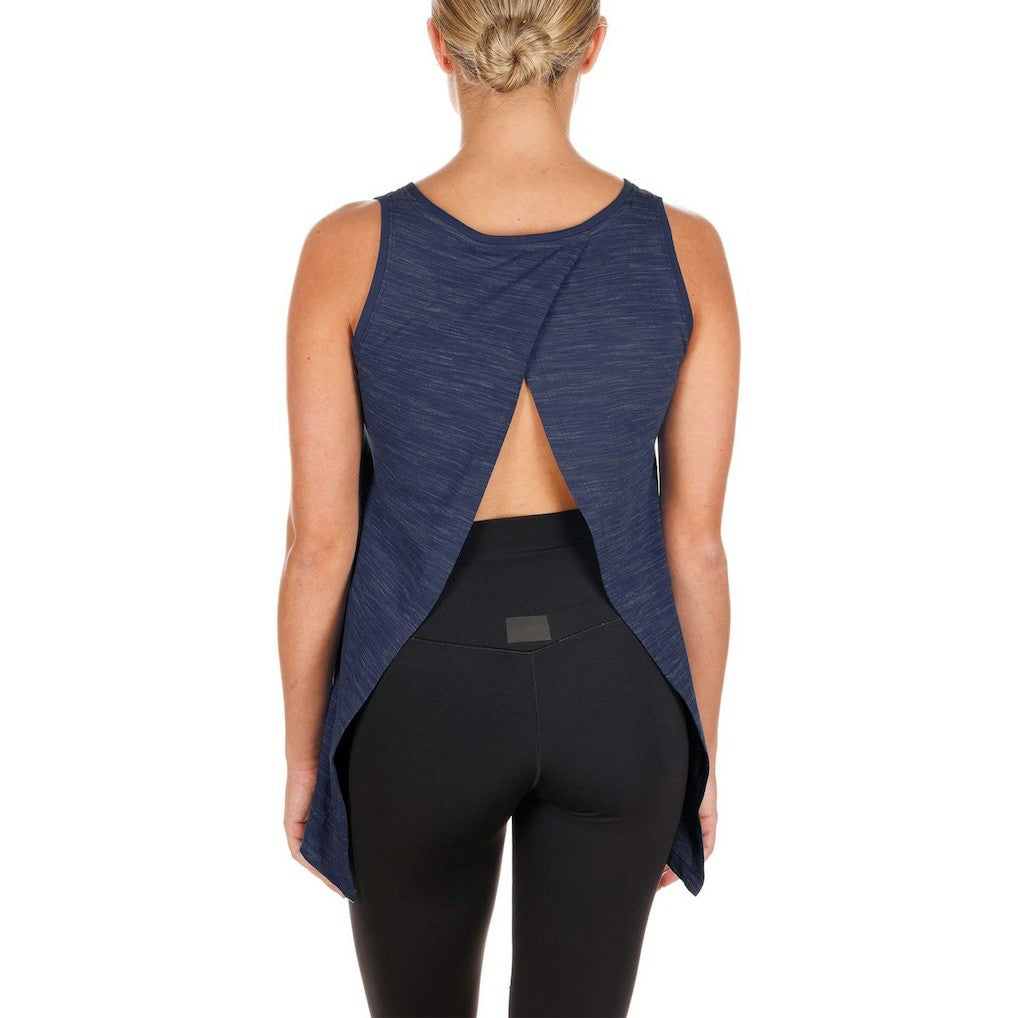 Women's Plus Size Space Dye Active Tank Top - Dallas Cowboys