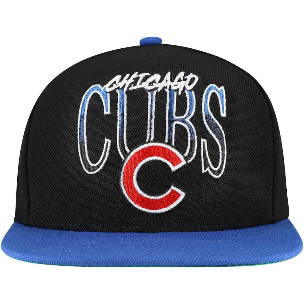 MLB Chicago Cubs Mitchell & Ness Rise Up Snapback Hat