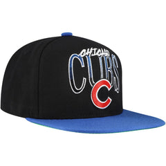 MLB Chicago Cubs Mitchell & Ness Rise Up Snapback Hat