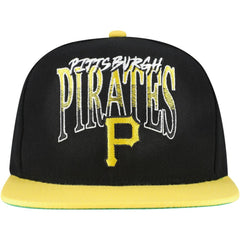 MLB Pittsburgh Pirates Mitchell & Ness Rise Up Snapback Hat
