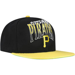 MLB Pittsburgh Pirates Mitchell & Ness Rise Up Snapback Hat