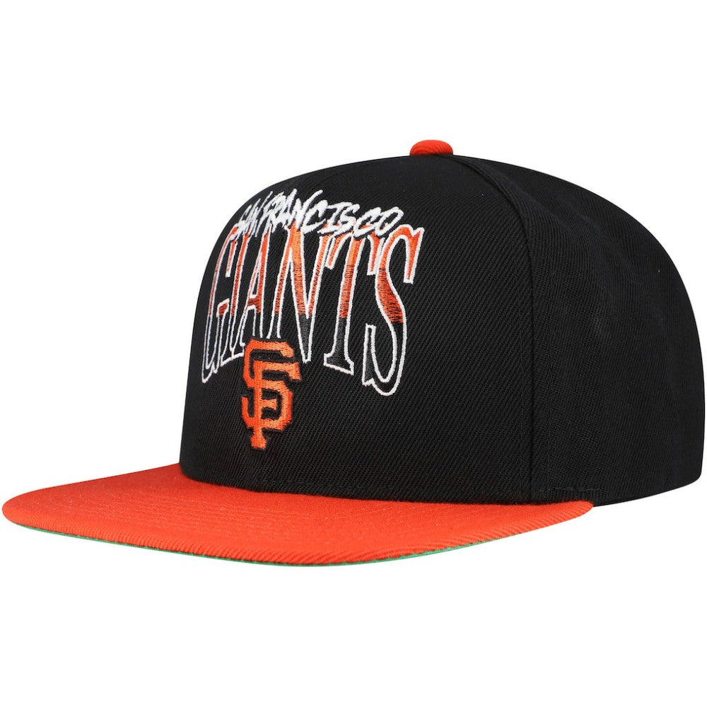 MLB San Francisco Giants Mitchell & Ness Rise Up Snapback Hat