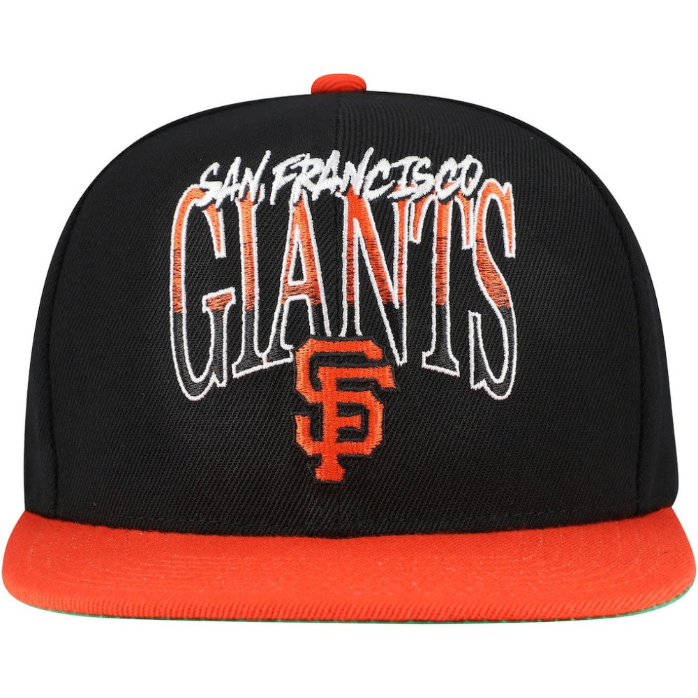 MLB San Francisco Giants Mitchell & Ness Rise Up Snapback Hat