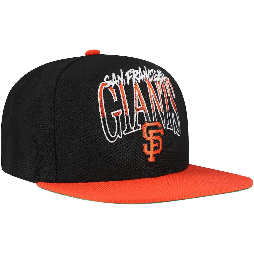 MLB San Francisco Giants Mitchell & Ness Rise Up Snapback Hat