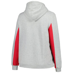 MLB Philadelphia Phillies Profile Women's Plus Size Pullover Jersey Hoodie