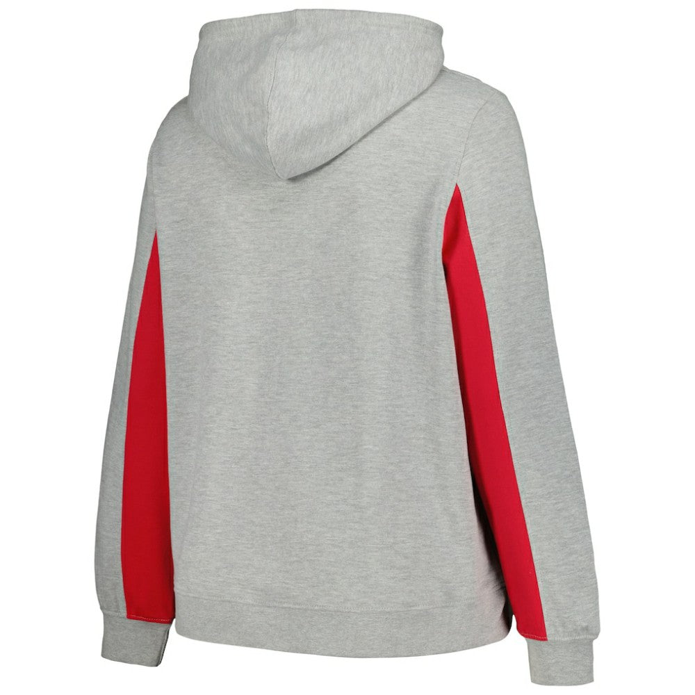 MLB St. Louis Cardinals Profile Women's Plus Size Pullover Jersey Hoodie