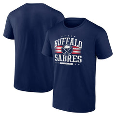 NHL Navy Buffalo Sabres Americana Team T-Shirt