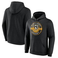 NHL Black Pittsburgh Penguins Native Pullover Hoodie