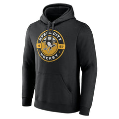 NHL Black Pittsburgh Penguins Native Pullover Hoodie