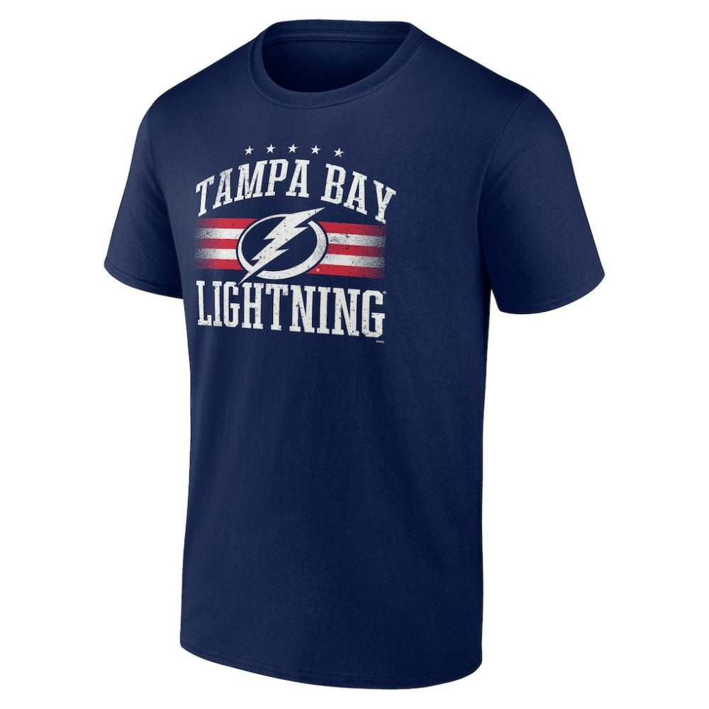 NHL Navy Tampa Bay Lightning Americana Team T-Shirt