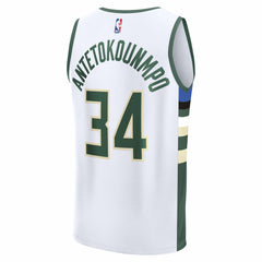 NBA Giannis Antetokounmpo Milwaukee Bucks Fast Break Replica Player Jersey