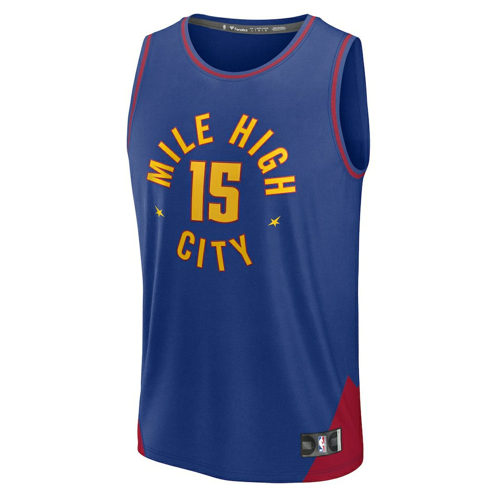 NBA Nikola Jokic Denver Nuggets Fast Break Replica Player Jersey sale