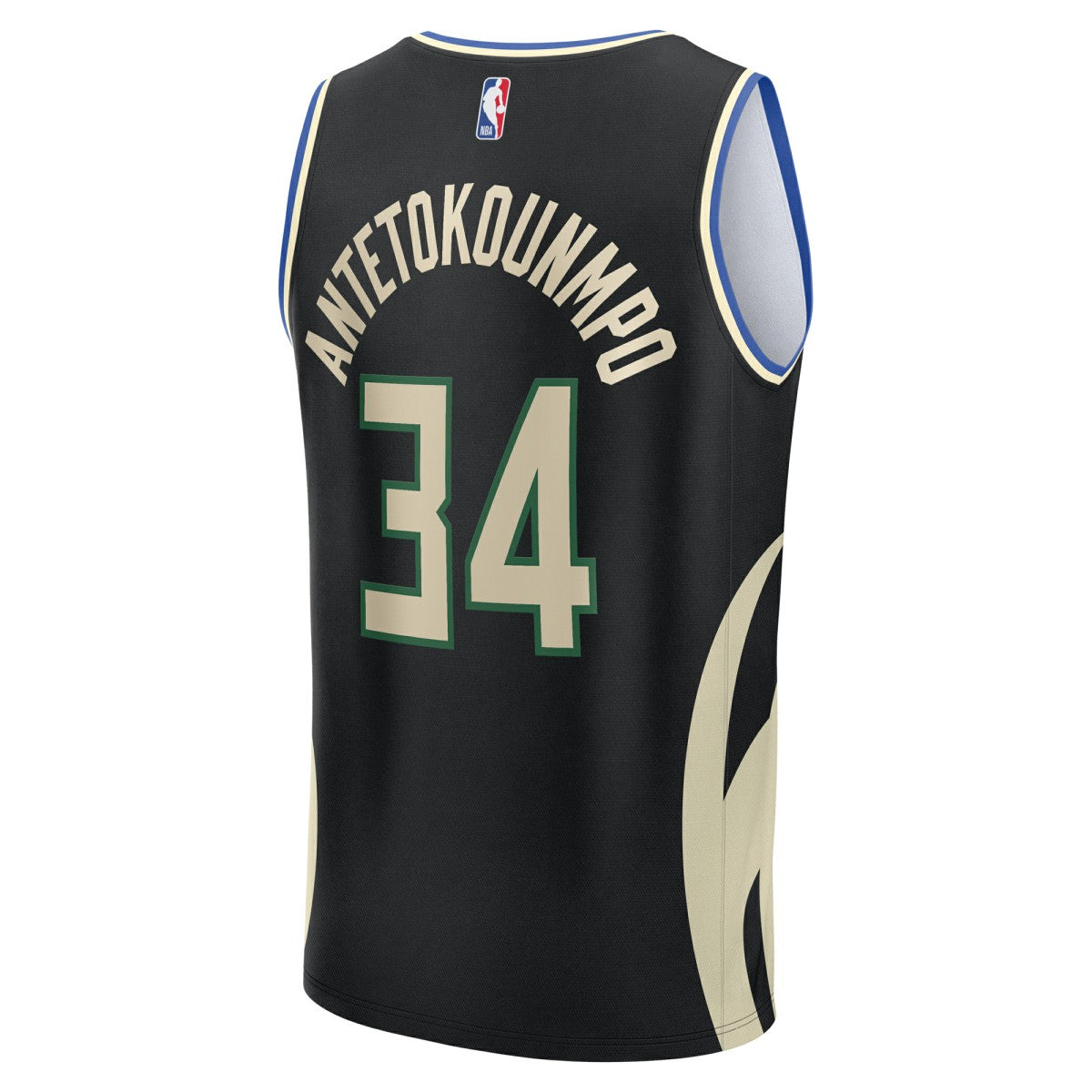 NBA Giannis Antetokounmpo Milwaukee Bucks Youth Fast Break Replica Player Jersey
