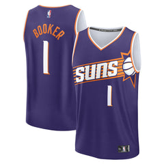 NBA Devin Booker Phoenix Suns Youth Fast Break Replica Player Jersey