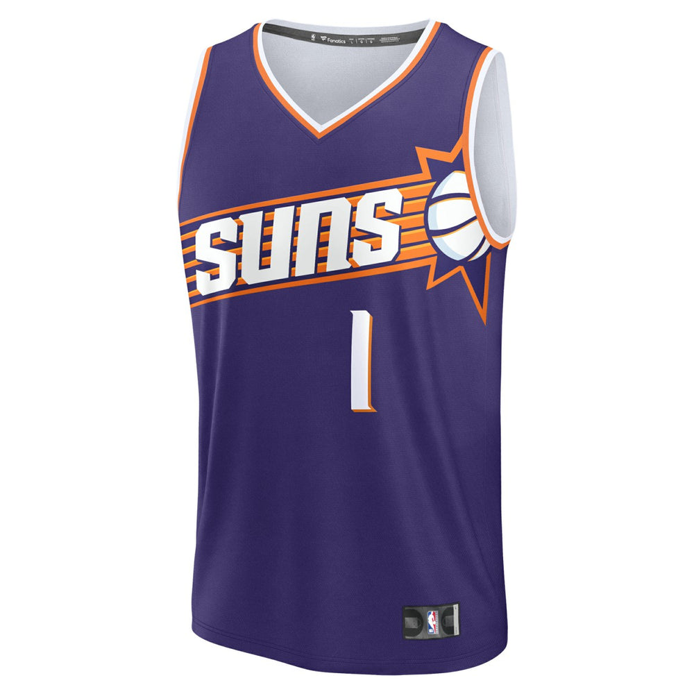 NBA Devin Booker Phoenix Suns Youth Fast Break Replica Player Jersey