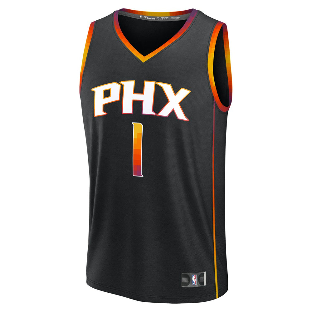 NBA Devin Booker Phoenix Suns Youth Fast Break Replica Player Jersey