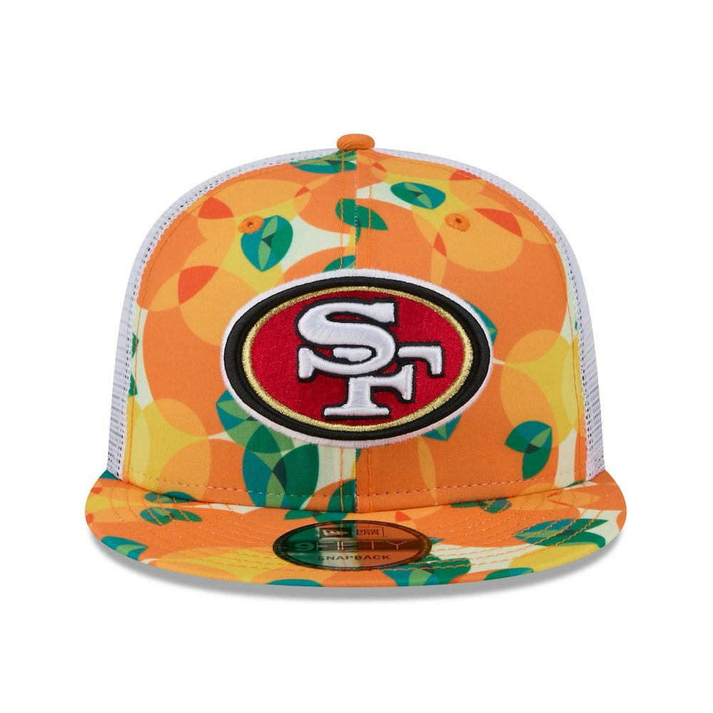 Citrus 9FIFTY Trucker Snapback Hat - San Francisco 49ers